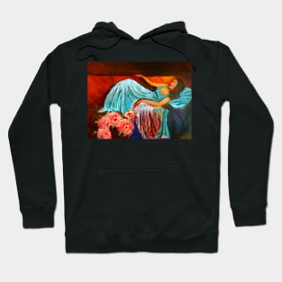 Reclining Lady IV Hoodie